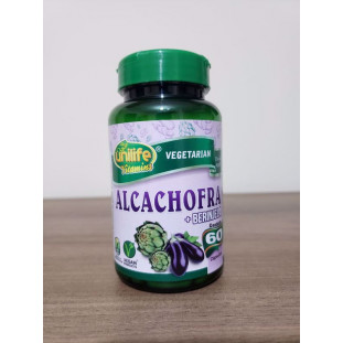 Uni Alcachofra com Berinjela 60 caps 400mg