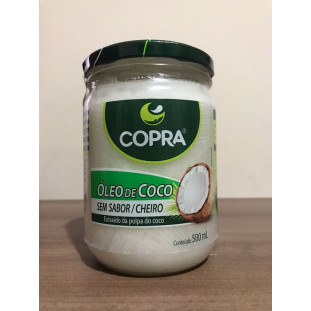 Óleo de Coco sem Sabor/ Cheiro 500ML