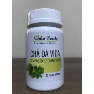 Chá da Vida 60 caps 500mg