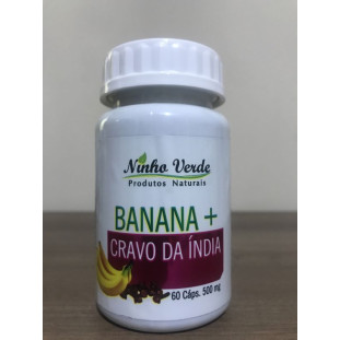 Banana + Cravo da India 60 caps 500mg