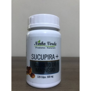 Cloreto de Magnésio P.A com Sucupira  120 caps 500mg