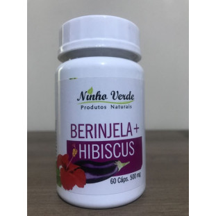 Berinjela com Hibisco 60 caps 500mg