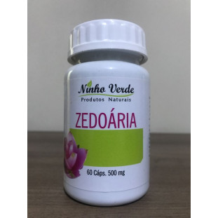 Zedoária 60 caps 500mg