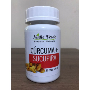 Cúrcuma com Sucupira 60 caps 500mg