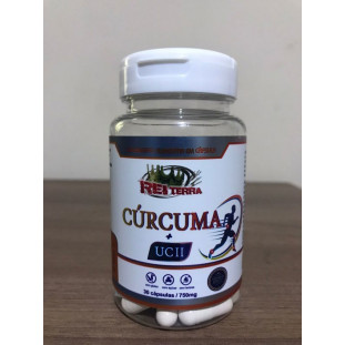 Cúrcuma + UC2 30 caps 750mg